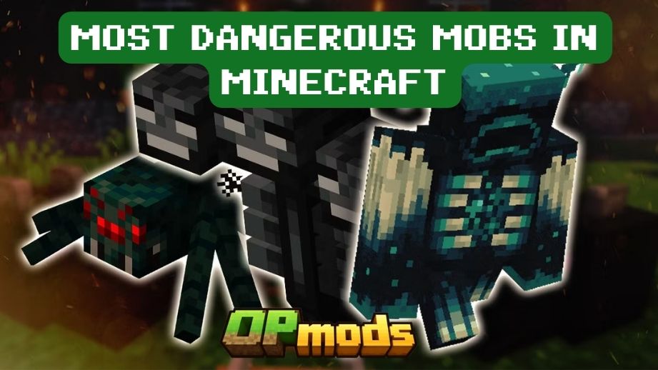 Mobs you should avoid in Minecraft: TOP 10 OP MOBS